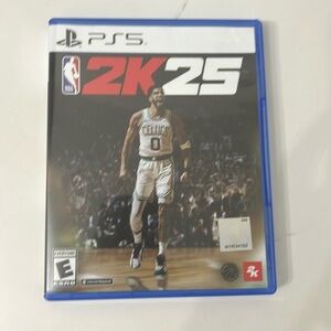 PS5 2K25 game, New without packaging
